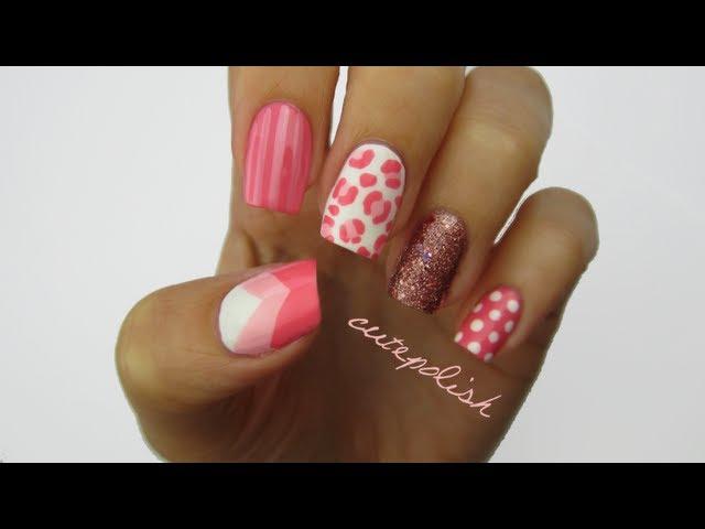 Nail Art: Pretty In Pink