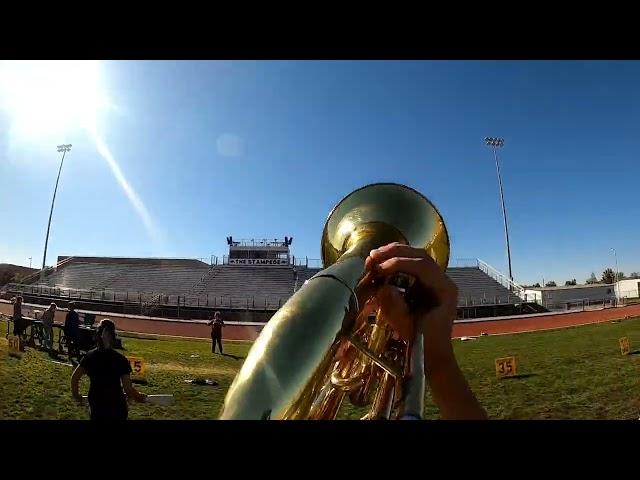 Stansbury High School Marching Band 2022 Baritone Cam - Alex Eckley