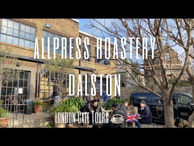 Amazing visit to AllPress Roastery & Cafe East London️