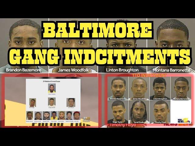 Gang Indictments in BALTIMORE: City’s Most Dangerous Gangs