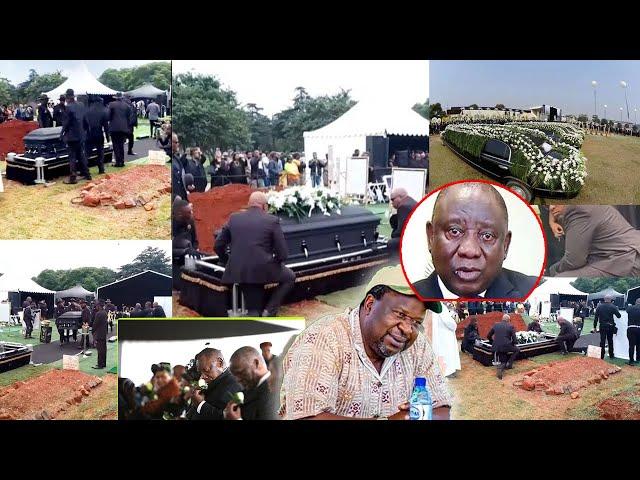 Exclusive TITO MBOWENI Expensive Funeral Shocks SA. Ramaphosa React!