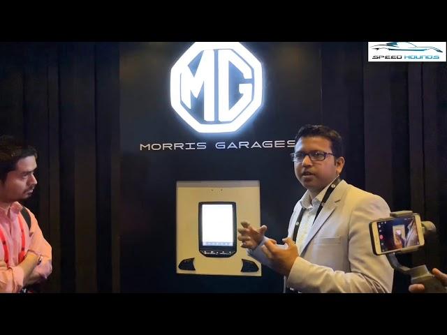 Morris Garages India - iSmart technology demonstration