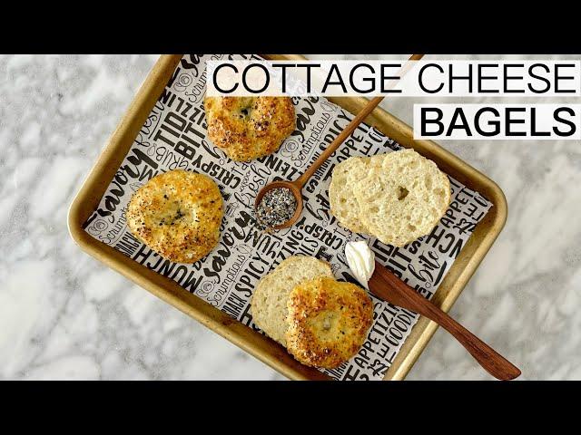 COTTAGE CHEESE BAGELS HIGH PROTEIN