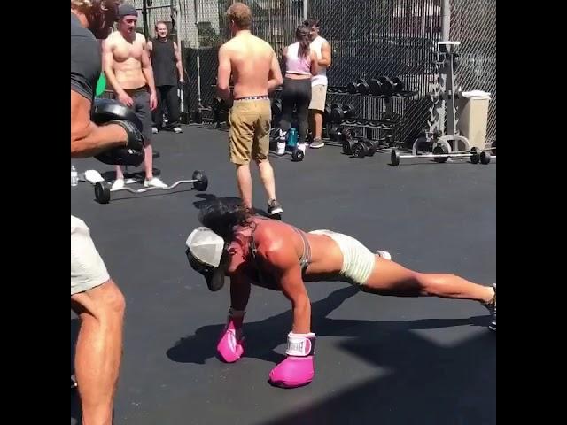 Andrea Leigh Logan Boxing Workout