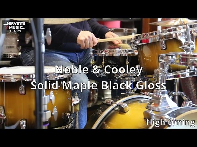 ServetteMusicTV : Noble & Cooley Solid Maple Black Gloss