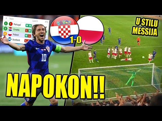 HRVATSKA 1:0 POLJSKA - NAPOKON SVE IMA SMISLA DALIĆU SJEDNI 5 !!