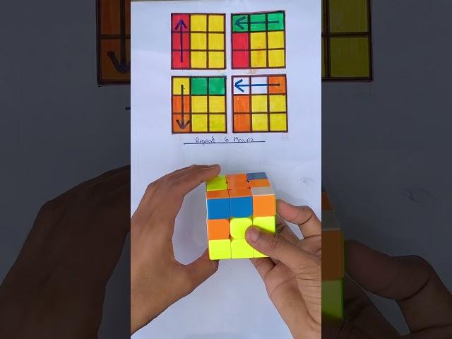 Rubik's cube 3x3 magic trick solve...#shorts #cube #rubiks #youtube @mrratancuber