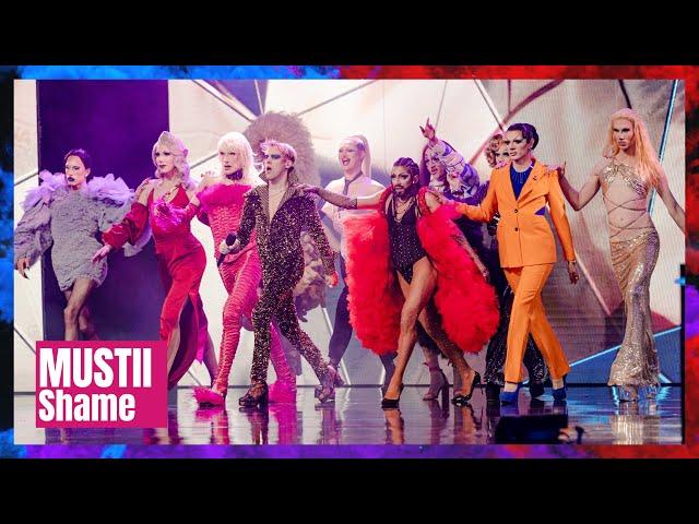 Mustii et Drag Race Belgique mettent le feu avec "Shame" | Demi-finale The Dancer Belgique