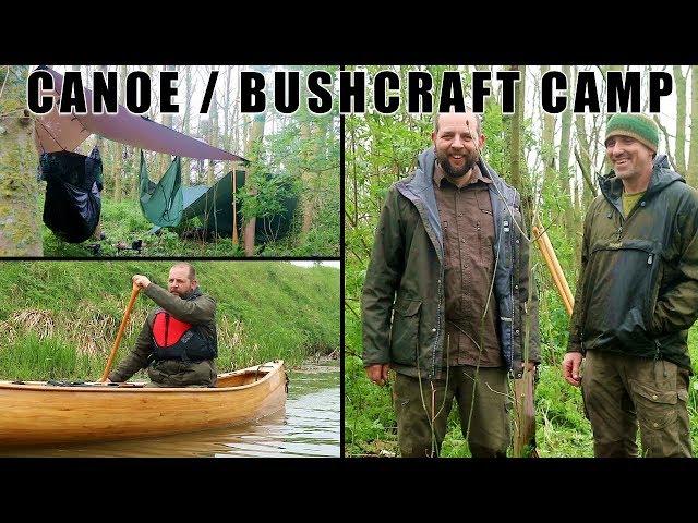 Bushcraft Camp & Canoe Trip in Kent