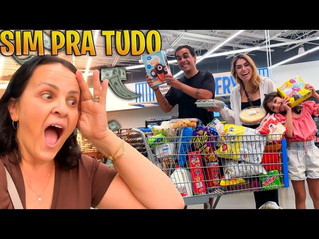 TUDO O QUE AS VISITAS COLOCAREM NO CARRINHO DO MERCADO EU VOU PAGAR 