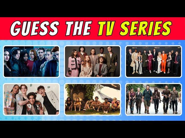 GUESS THE 50 TV SHOWS BY CAST (2024) | QUIZ WAVEZ