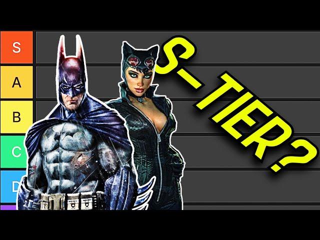 Batman Arkham Series Character Design Tier List