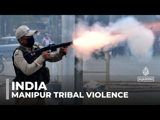 India police arrest 23 after violence erupts in northeast state of Manipur