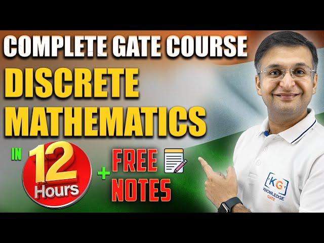 Discrete Maths in one shot | Complete GATE Course | Hindi #withsanchitsir