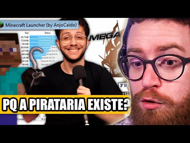 A IMPORTÂNCIA da PIRATARIA na INTERNET | Luba Reage (@BrunoRataque)