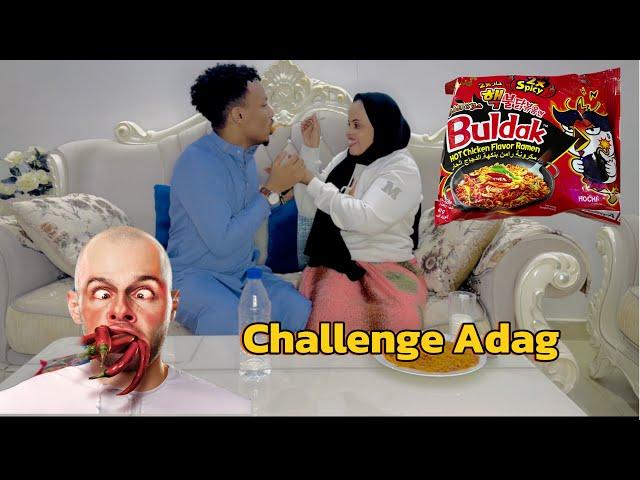 CHALLENGE ADAG WAXAN CUNAY BAASTO KULUL || HOT  SPICY  PASTA…..||