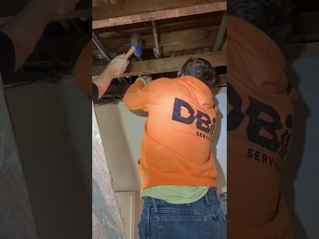 Re-plumbing an apartment after a SNAFU. #HandsomeOrHandy #handyman