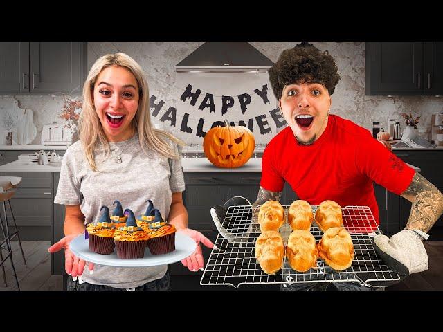 WE MADE VIRAL HALLOWEEN TIKTOK TREATS!!