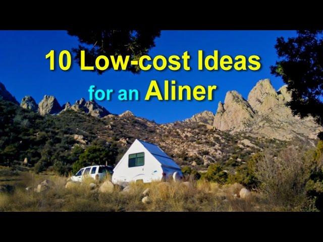 10 Easy and Low-Cost Ideas for Your Aliner or Trailer