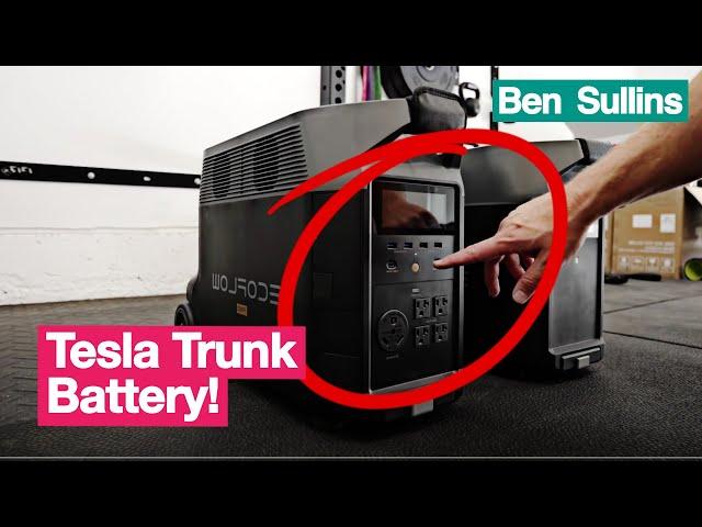 This Trunk Battery SAVED My Tesla!