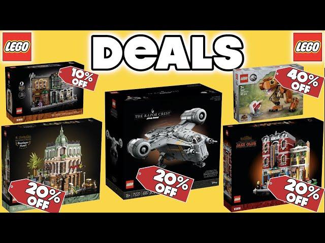 HUGE LEGO Discounts at John Lewis, Amazon & More