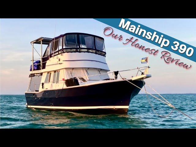 Mainship 390 Our HONEST REVIEW  a live-aboard vessel