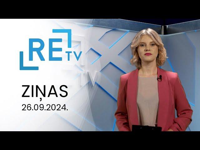 ReTV Ziņas 21.00 (26.09.2024.)