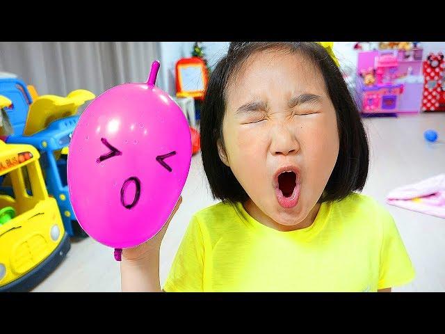 보람이랑 풍선 슬라임 만들기 놀이 Making Slime with Funny Balloons