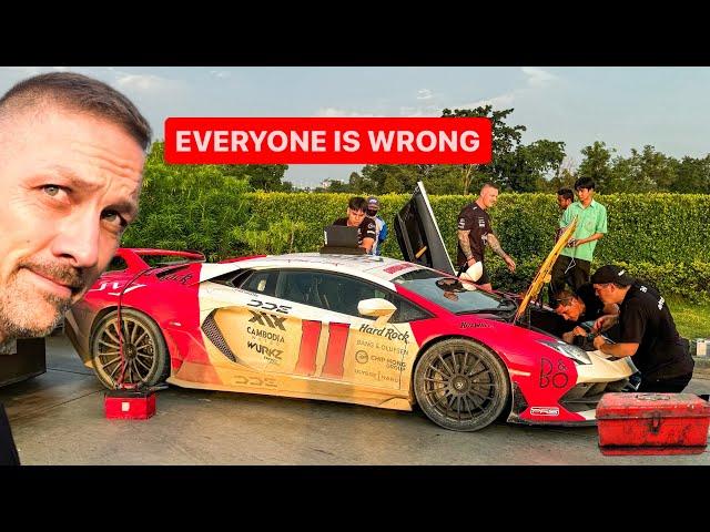 NEW LAMBORGHINI PARTS OVERNIGHT FROM BANGKOK DISASTER!