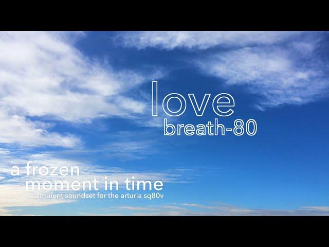 A Frozen Moment in Time - Arturia SQ80V - Presets demo (Plughugger)
