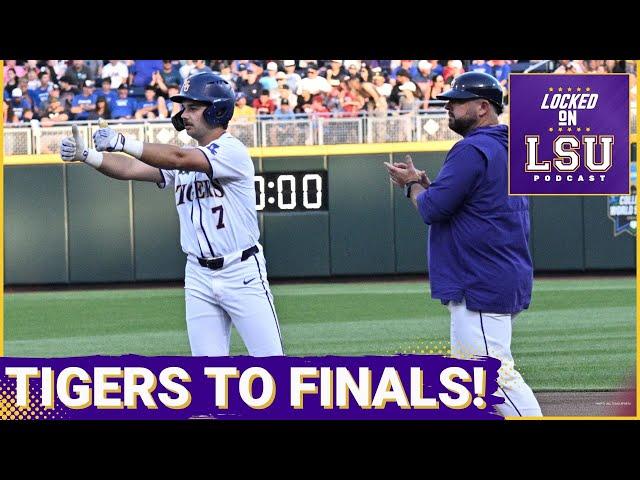 TIGERS TO THE CWS FINALS! LSU Walks-Off Arkansas, 6-5!