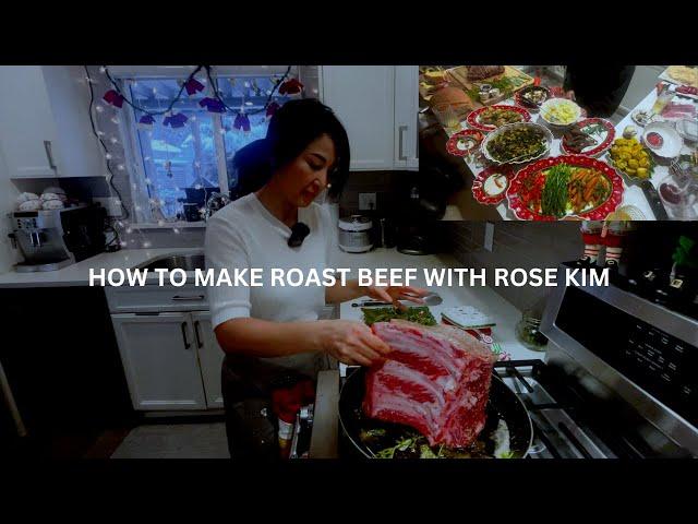 How to make Roast Beef │ 로스트 비프 만드는 법 │ Rose Kim Realtor