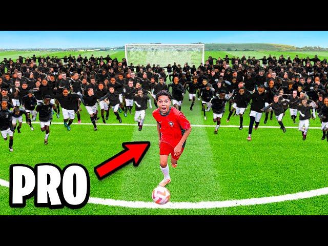 Beat Kid Ronaldo At Football = Win $1000