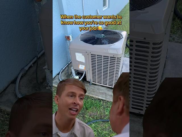 I’ll tell you my secret! #hvac #funny #hvactechnician