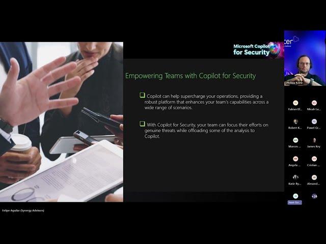 Microsoft Copilot for Security: MSSP Spotlight - Synergy Advisors & Water IT Security