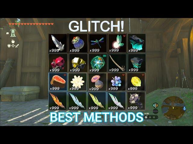 Best 4 easy materials duplication methods glitch 1.2.1 Zelda Tears of the Kingdom