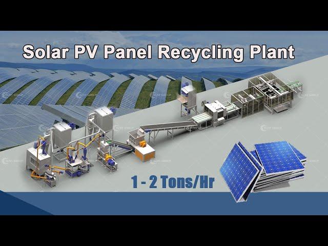 Solar Photovoltaic (PV) Panel Recycling Plant