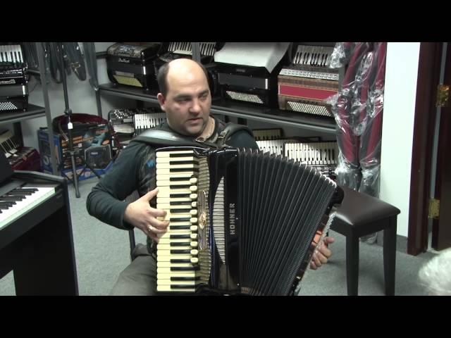 Accordionist, Sergiu Popa, Demos the Value of Scales & Chords