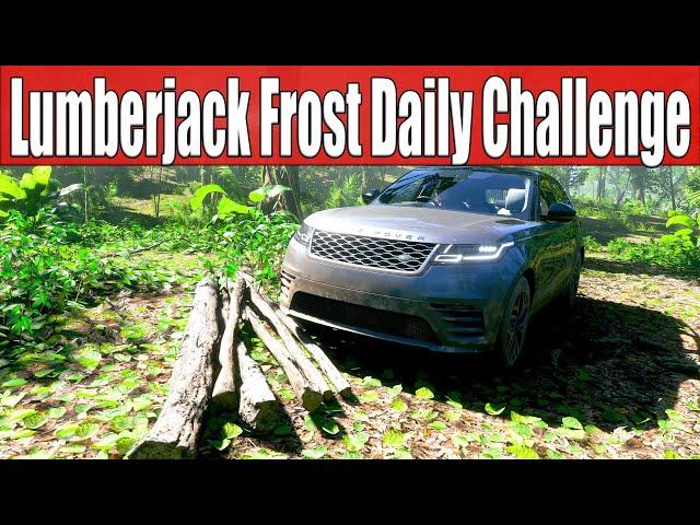 Forza Horizon 5 Lumberjack Frost Daily Challenge Earn 3 Lumberjack Skills