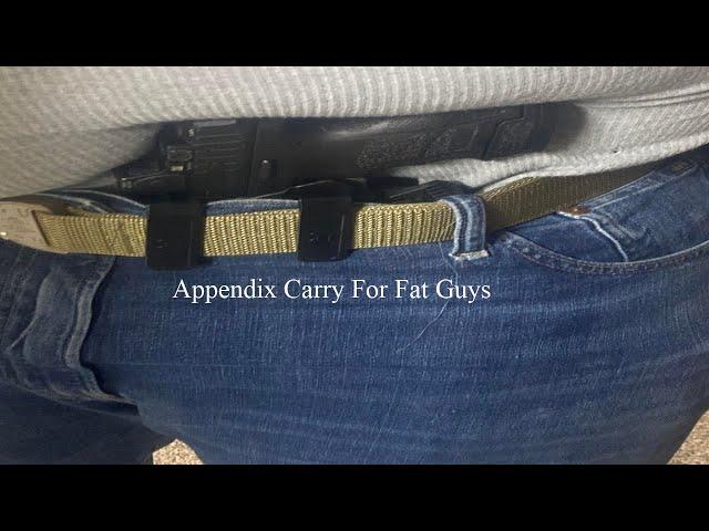 Appendix Carry For Fat Guys