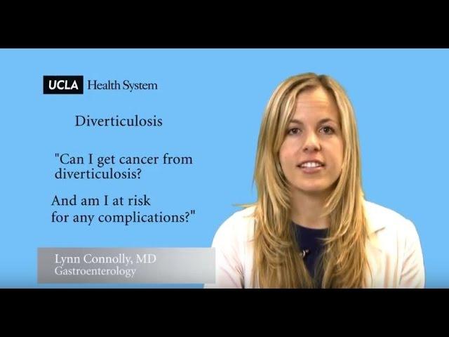 Can I get cancer from diverticulosis? - Lynn Connelly, MD | Video FAQs