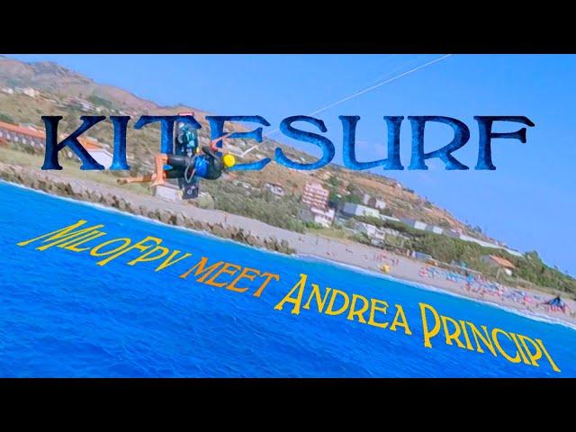 Kitesurf video drone in South Italy 