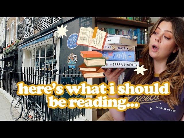 i had a personal reading consultation at a beloved london bookshop