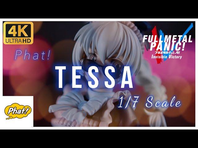 Phat Company Teletha Testarossa Tessa Full Metal Panic 1/7 Scale Anime Figure Unboxing Review 4K