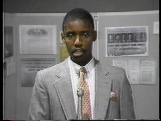 Auburn Ave Research Library story Darryl D. Lassiter reporting 1992