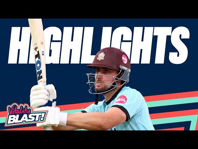 Will Jacks Smashes 97 In London Derby | Surrey v Middlesex - Highlights | Vitality Blast 2025
