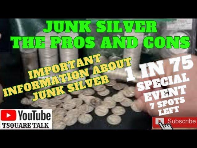 PROS, CONS AND COMMON QUESTIONS ABOUT JUNK SILVER, HOW MUCH JUNK SILVER TO GET AN OUNCE OF SILVER?