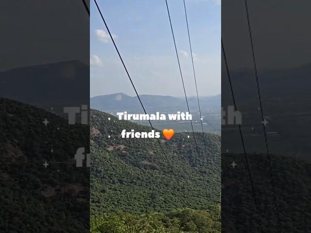 Casual mini vlog in Tirumala ... #tirupati #travel #tirupathi #tirumala #minivlog #fun #friends