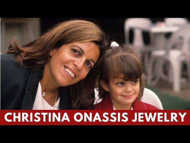 Christina Onassis Jewelry Collection YOU"VE NEVER SEEN!