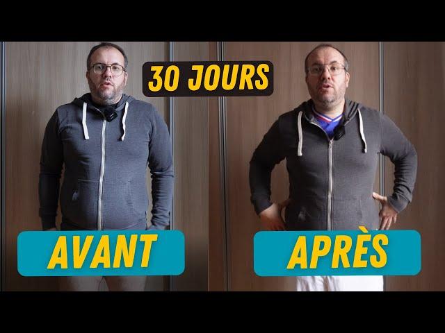 J'ai fait un rééquilibrage alimentaire pendant 30 jours. Voilà le résultat